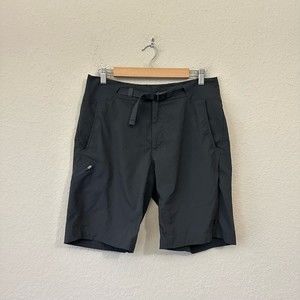 THE NORTH FACE Mens Class V Belted Shorts Textured Charcoal Grey